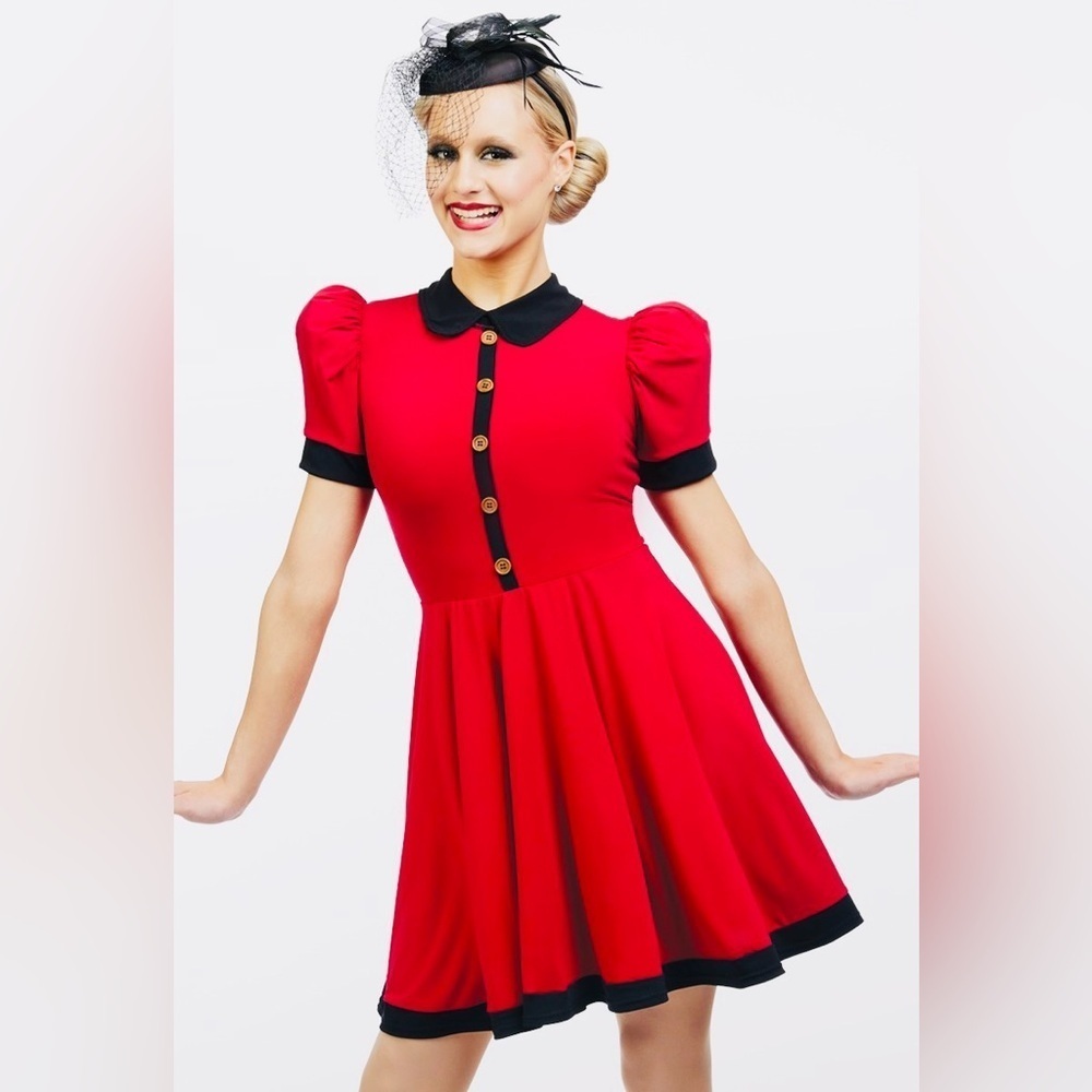 Weissman Showtime Don't Sit Under The Apple Tree dress